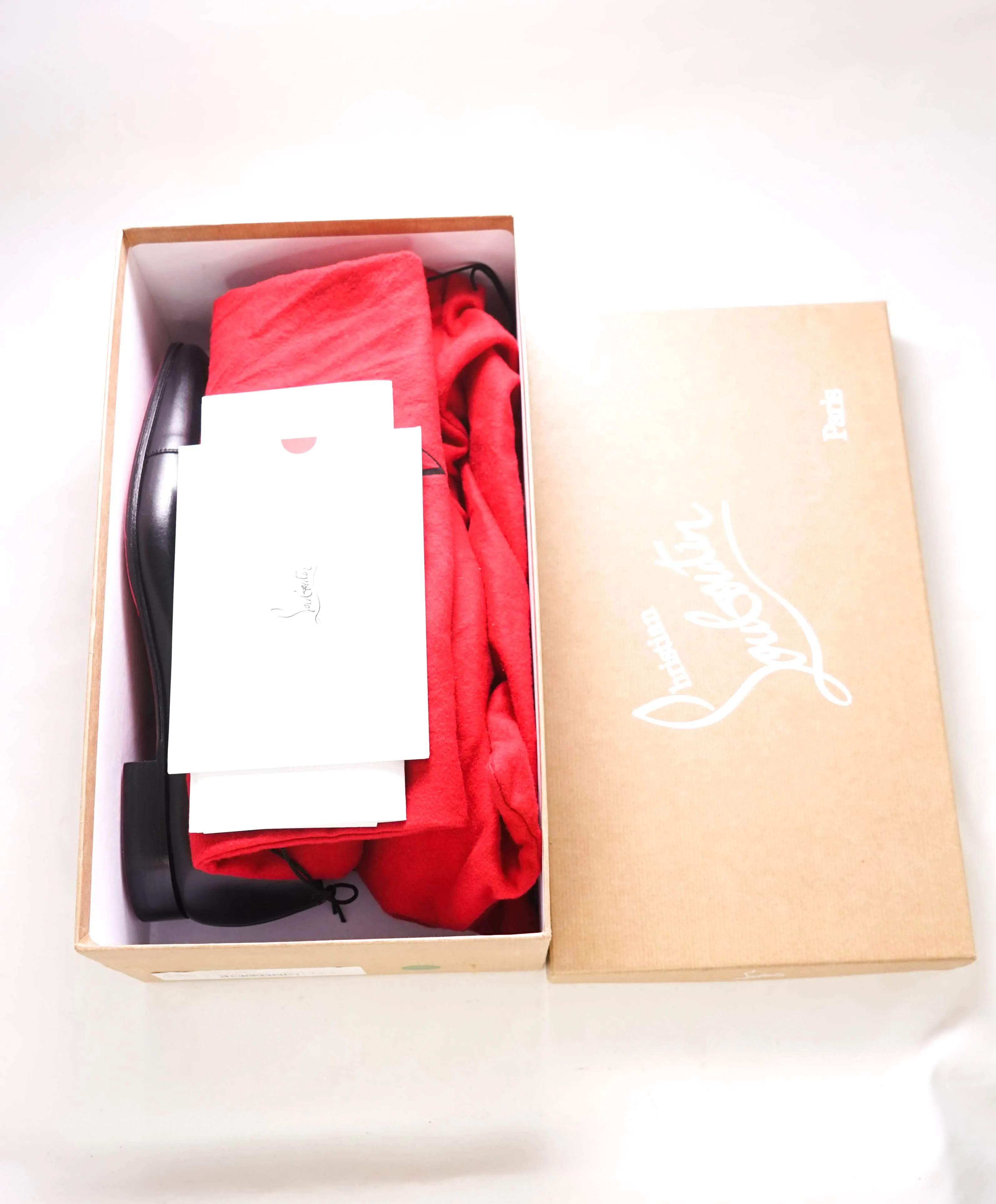 $1,050 CHRISTIAN LOUBOUTIN - *GREGGO* Black Oxfords - 10.5 US (43.5)