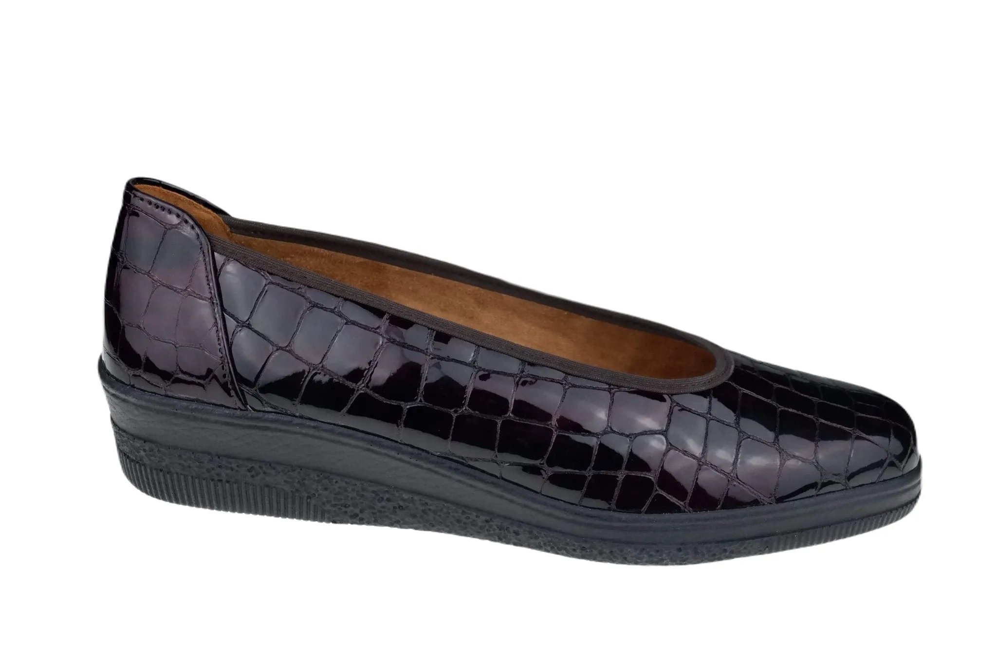 '36.400.95' women's loafer - red patent