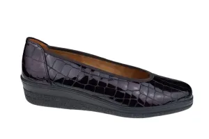 '36.400.95' women's loafer - red patent
