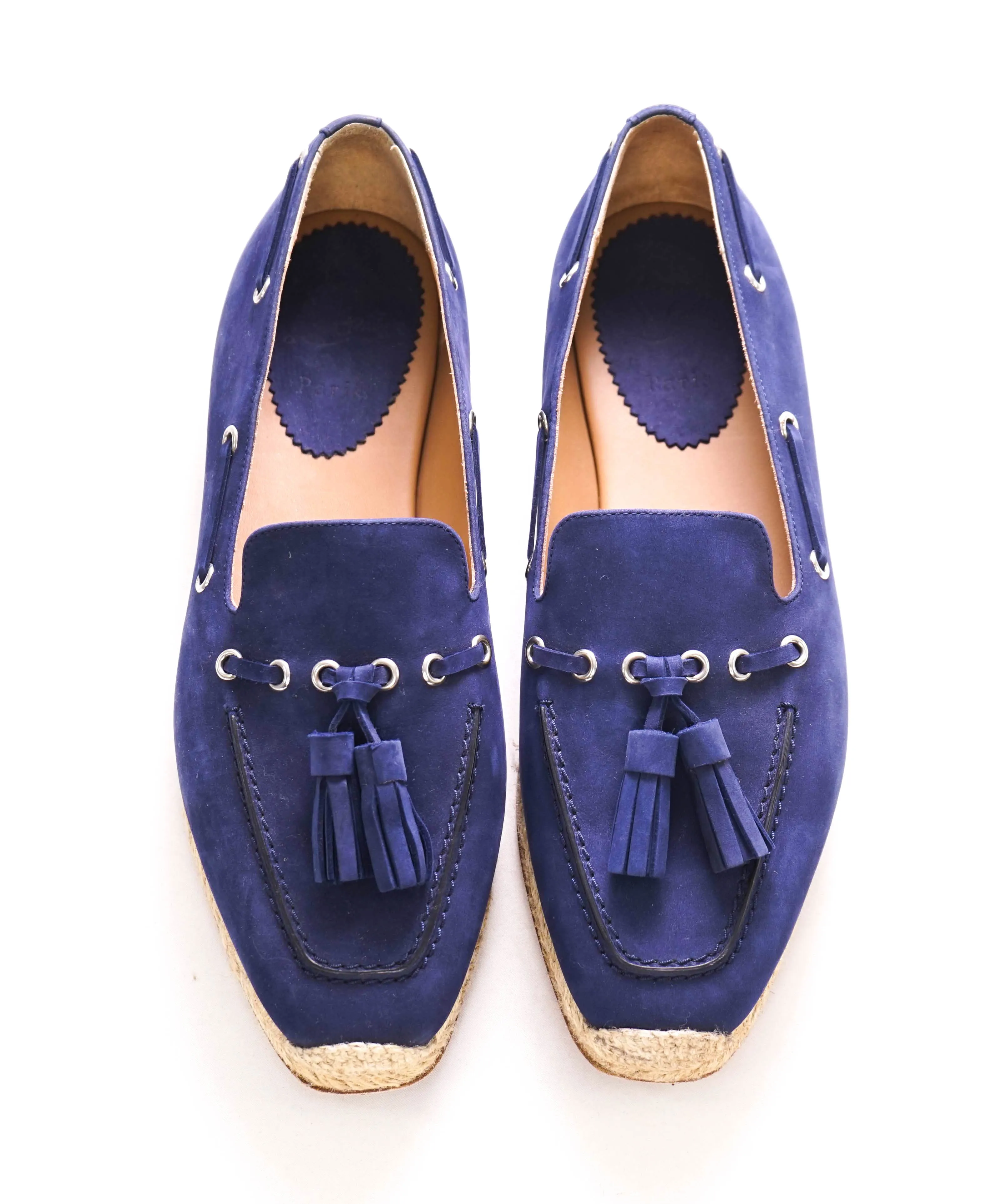 $750 CHRISTIAN LOUBOUTIN - *ESPADRILLE* Tassel Loafer - 8 US (41 EU)