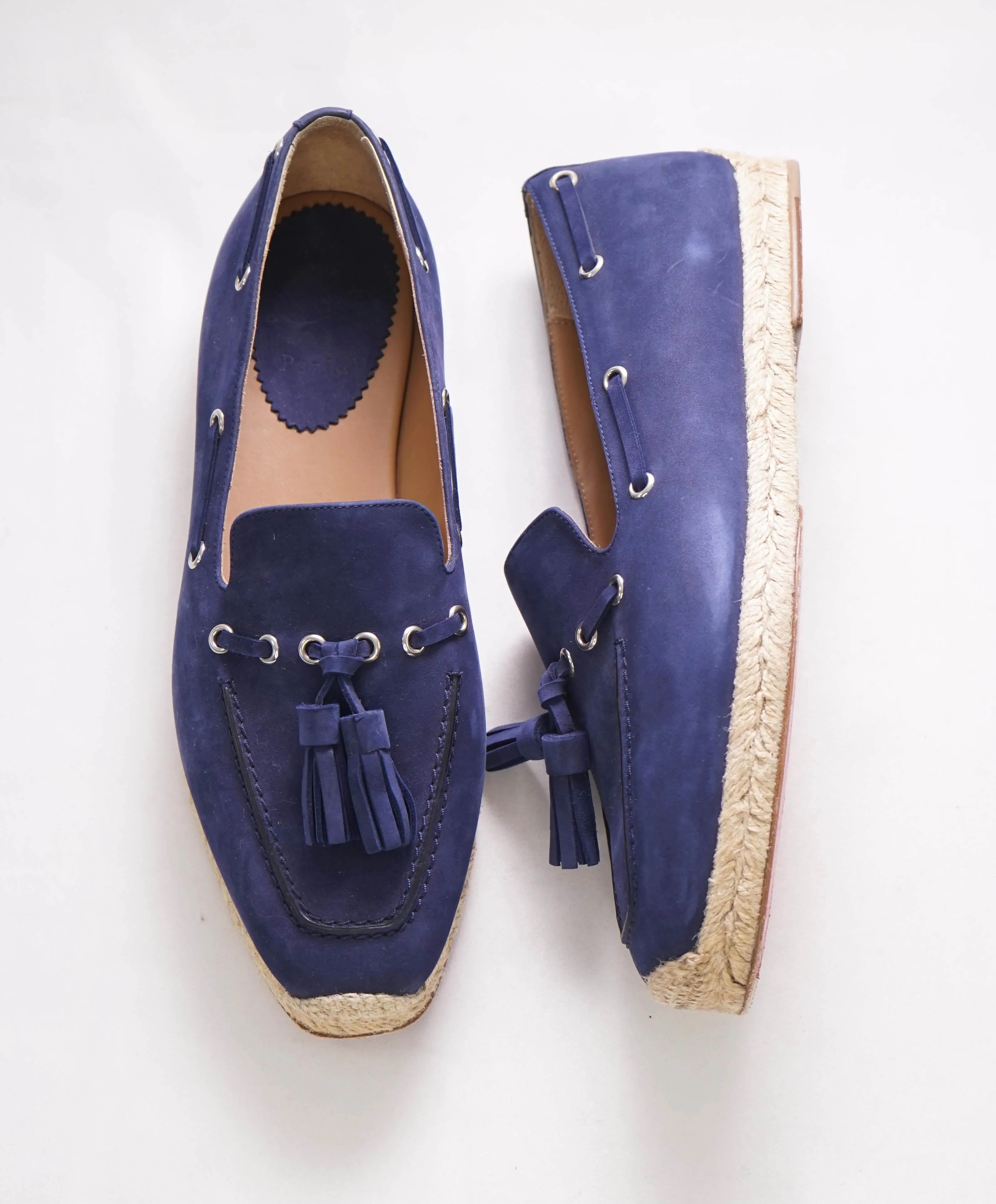 $750 CHRISTIAN LOUBOUTIN - *ESPADRILLE* Tassel Loafer - 8 US (41 EU)