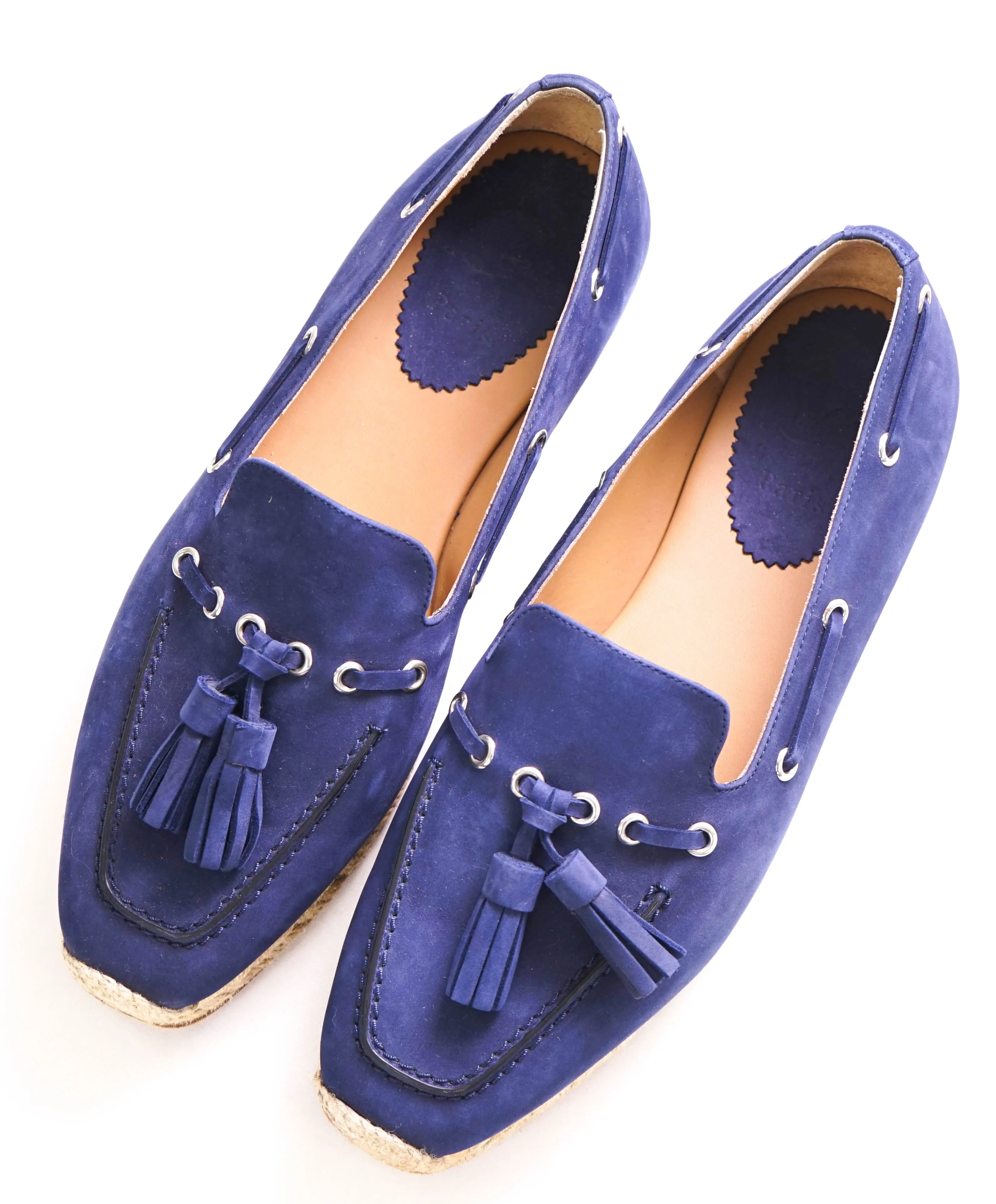 $750 CHRISTIAN LOUBOUTIN - *ESPADRILLE* Tassel Loafer - 8 US (41 EU)