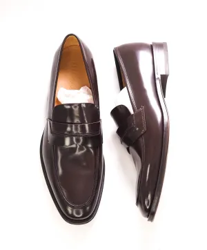 $930 SALVATORE FERRAGAMO - *FELIPE* Brown Penny Loafer - 10.5 EE US