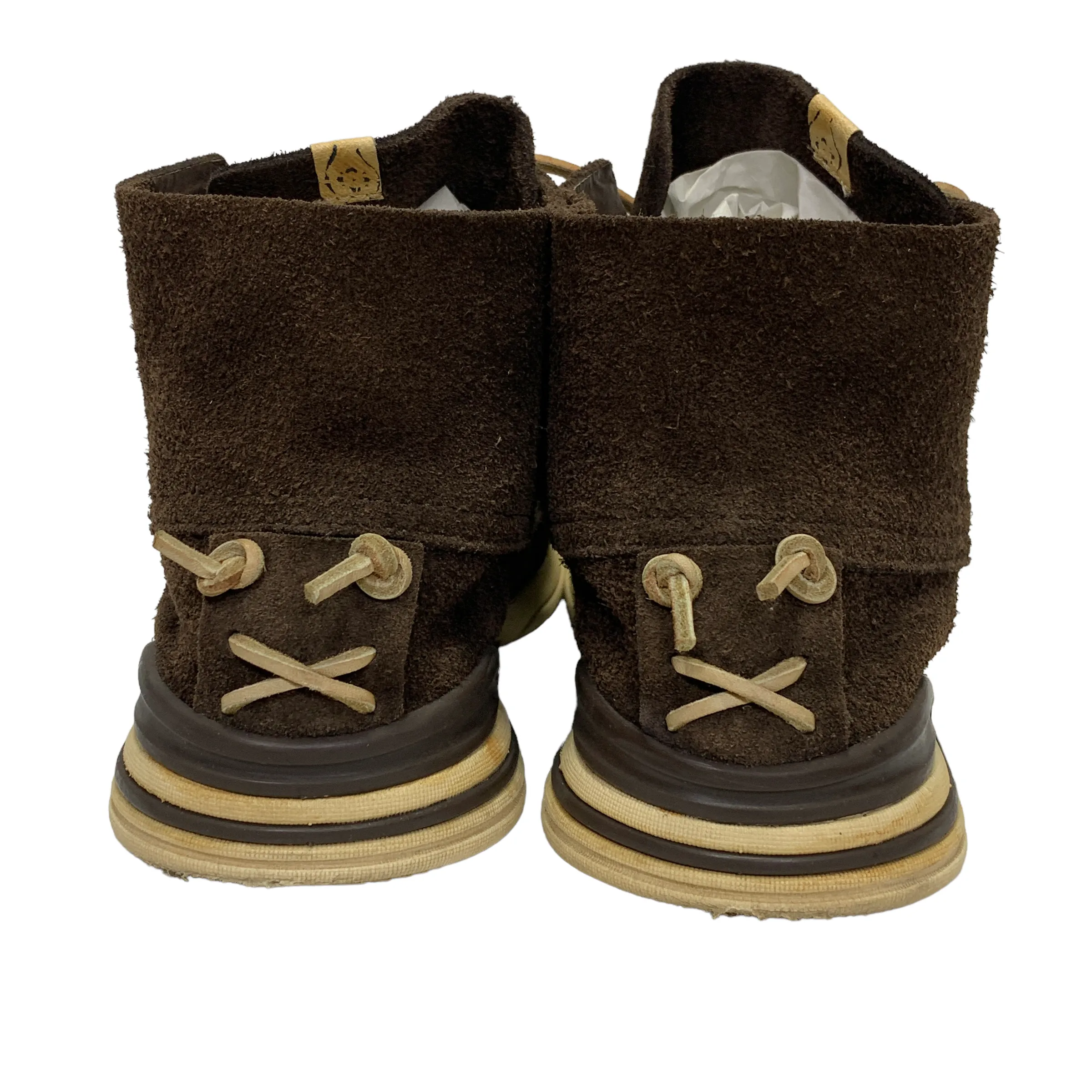 [9.5] VISVIM 15AW YUCCA MOC MID FOLK SUEDE MOCCASINS SHOES
