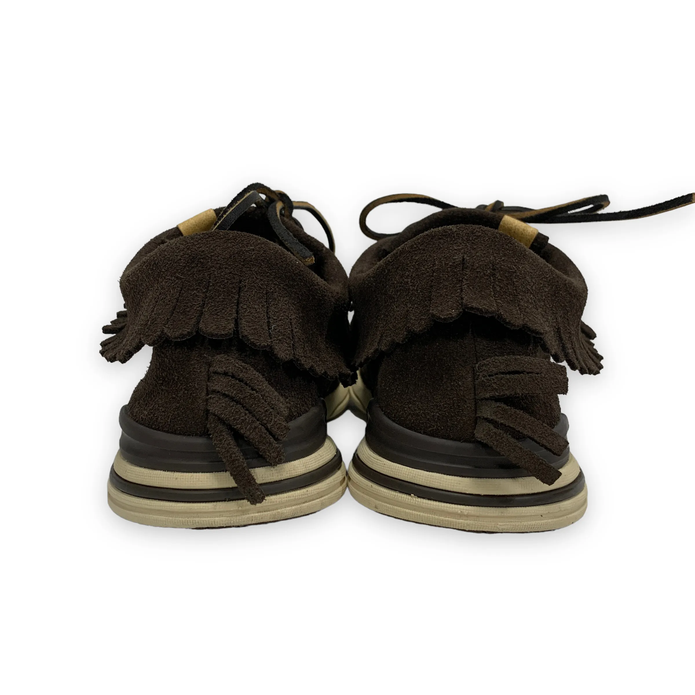 [9.5] VISVIM 17SS MALISEET SHAMAN FOLK SUEDE MOCCASINS SHOES