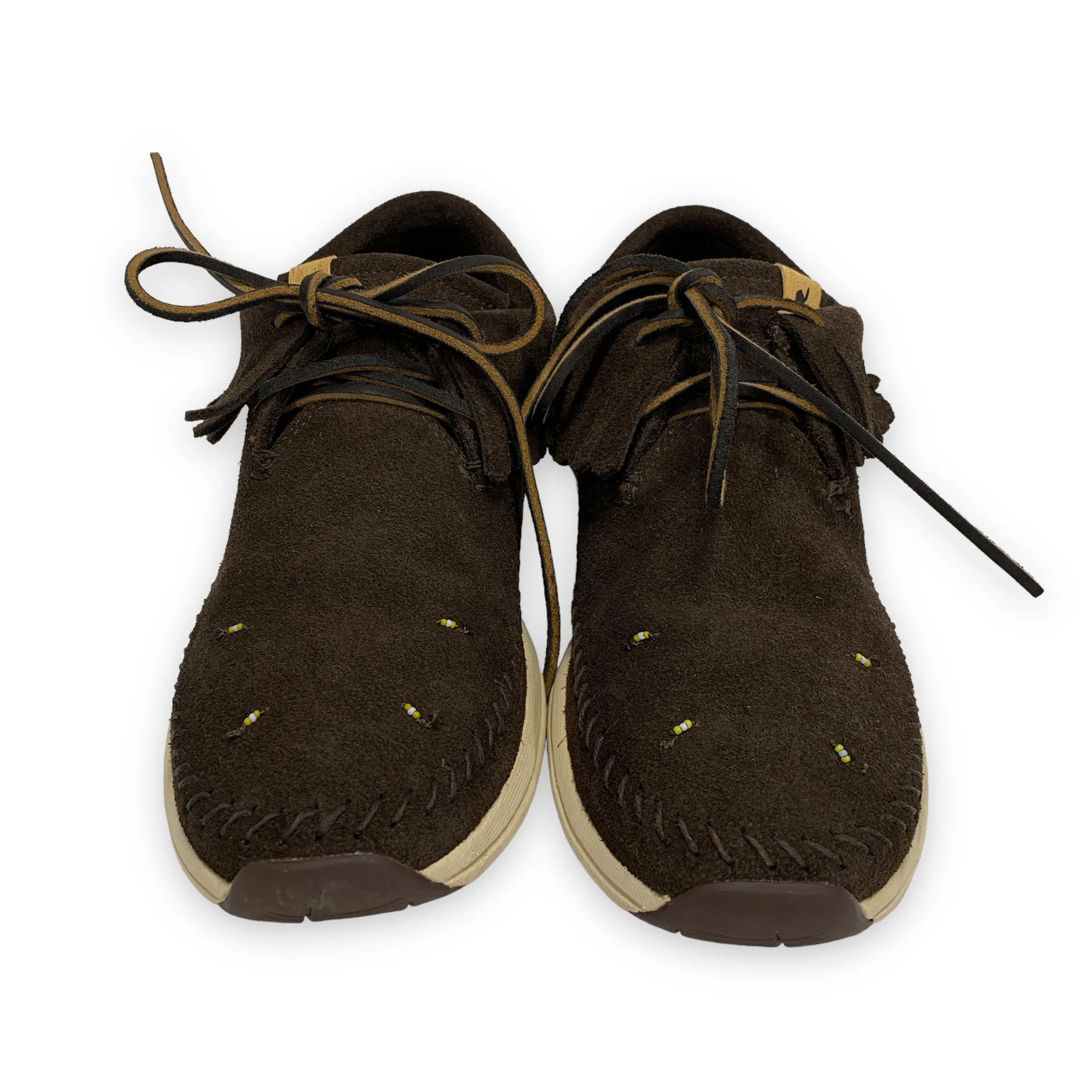 [9.5] VISVIM 17SS MALISEET SHAMAN FOLK SUEDE MOCCASINS SHOES