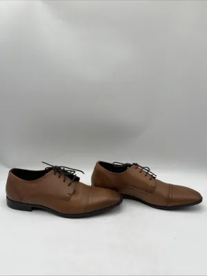 ALDO Brown Leather 4-Eye Lace Up Cap Toe Oxfords Men’s Size 11 - Very Good