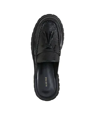 Alias Mae Rylan | Black Oily Leather