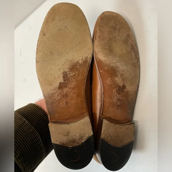ALLEN EDMONDS Made in Italy Urbino Tassel Loafer in Tan Size 10 1/2 D $300