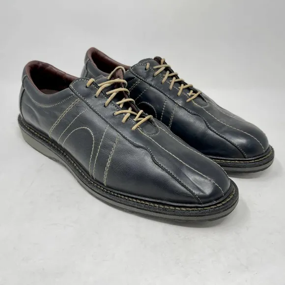 Allen Edmonds Voyager Oxfords Dark Brown Leather Mens 11 B  1307 I-7-6