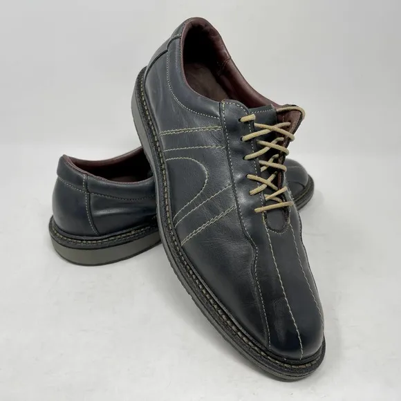 Allen Edmonds Voyager Oxfords Dark Brown Leather Mens 11 B  1307 I-7-6