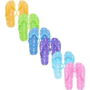 Anchor Flip Flops (Case of 48 Pairs)