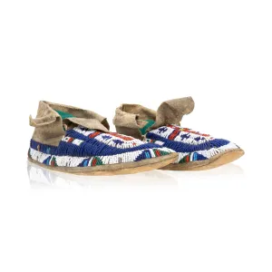 Arapaho Beaded Moccasins