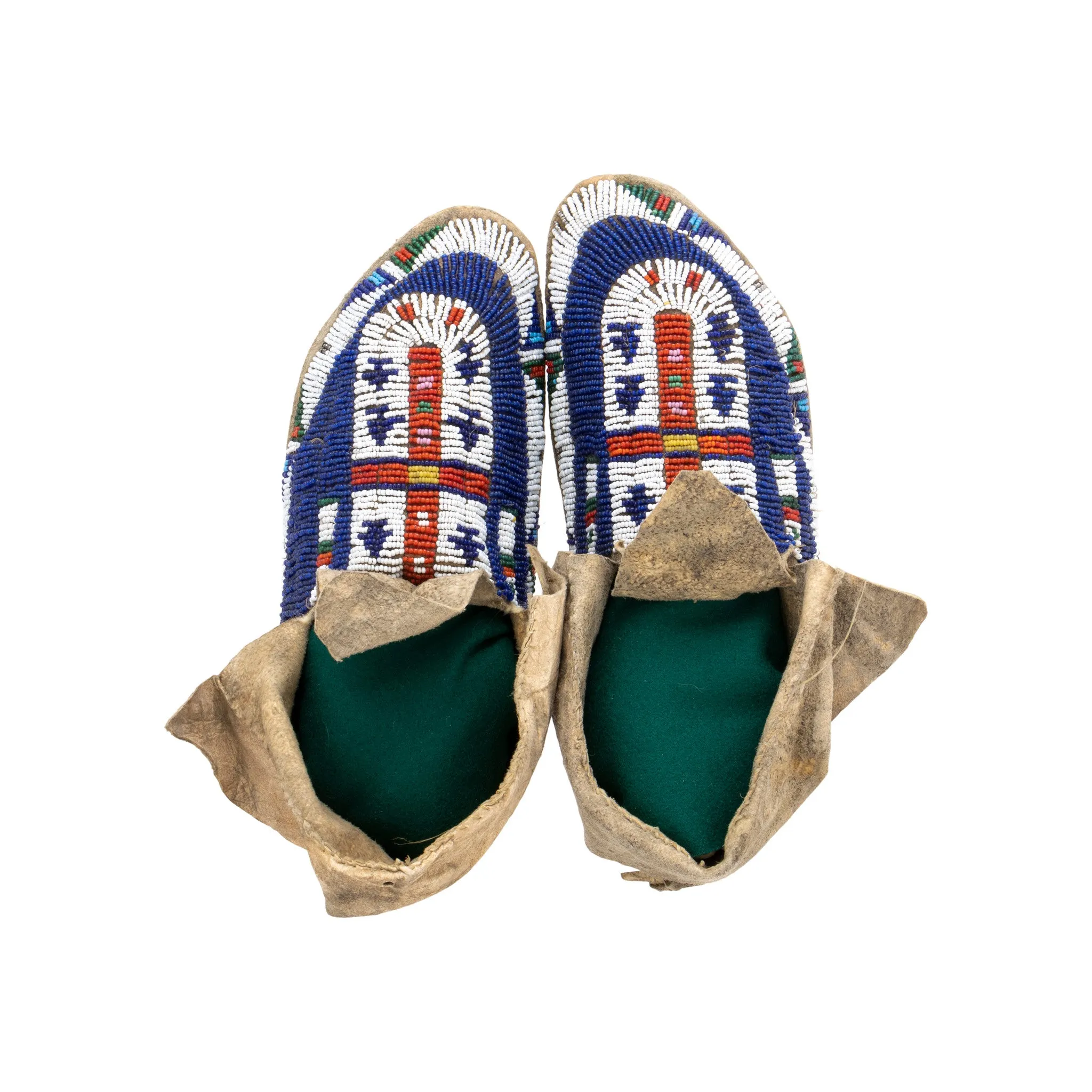 Arapaho Beaded Moccasins