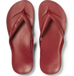 Archies Thongs Sangria Red