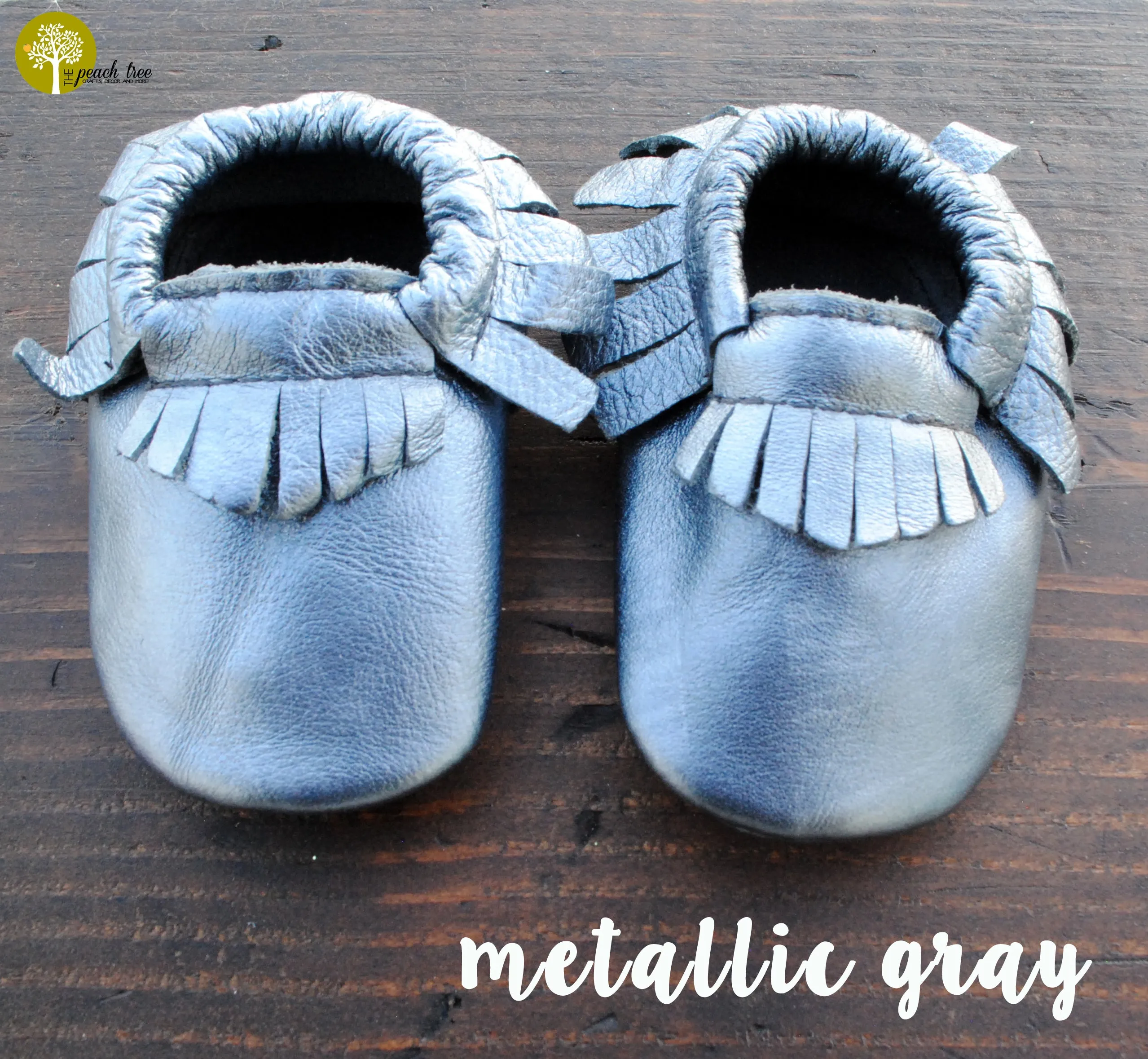 Baby Leather Moccasins Solid Colors