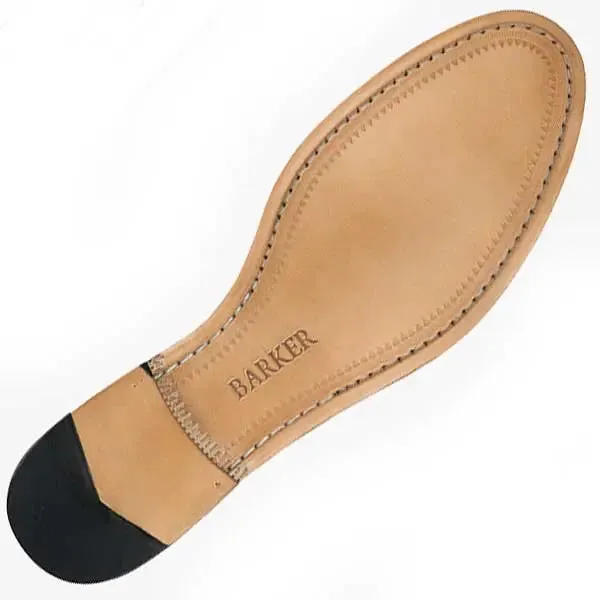 BARKER Ledley Shoes - Mens Moccasin - Cedar Grain