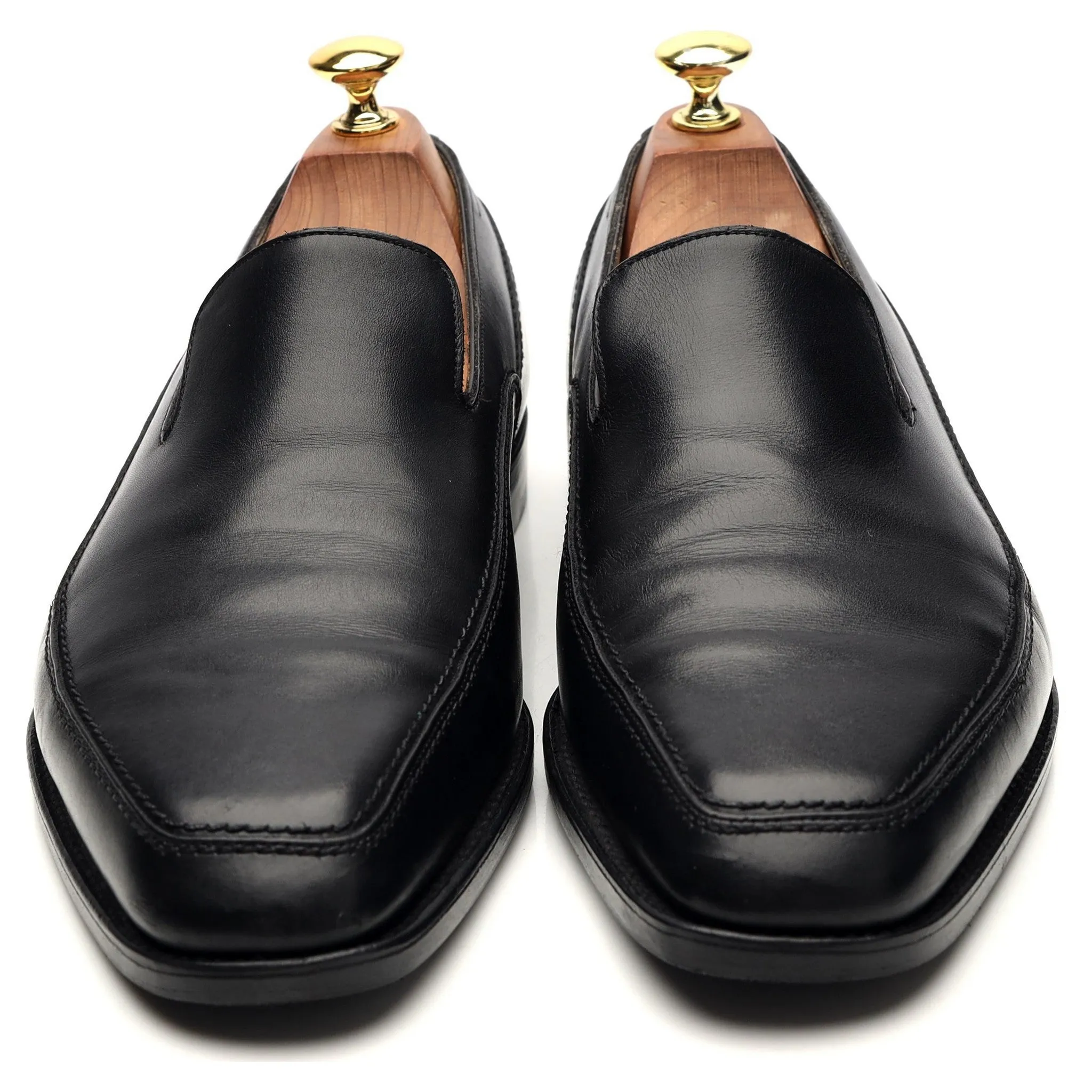 'Berkshire' Black Leather Loafer UK 8 E