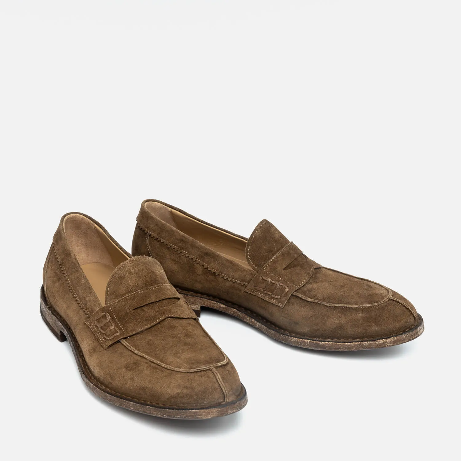 Biagio | Model 2718 moccasins beer-colored