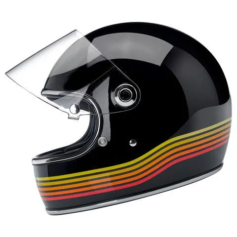 Biltwell Gringo S ECE Helmet (Gloss Black Spectrum)