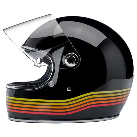 Biltwell Gringo S ECE Helmet (Gloss Black Spectrum)