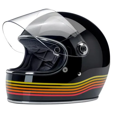 Biltwell Gringo S ECE Helmet (Gloss Black Spectrum)