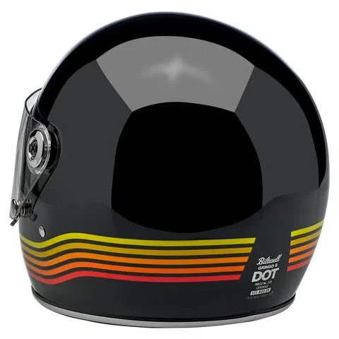 Biltwell Gringo S ECE Helmet (Gloss Black Spectrum)