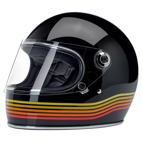 Biltwell Gringo S ECE Helmet (Gloss Black Spectrum)