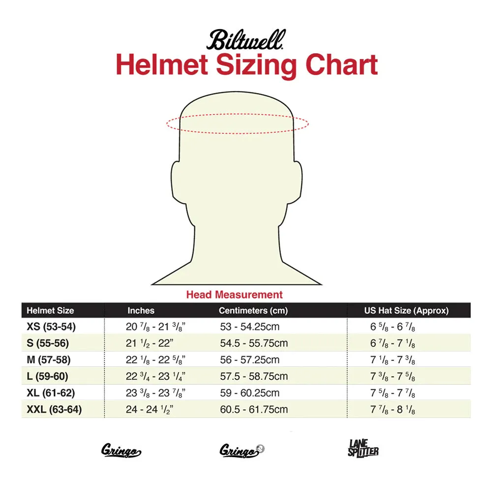 BILTWELL GRINGO S [METALLIC STERLING] 58 M