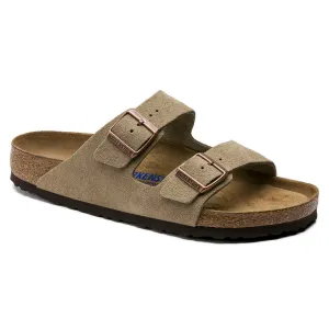 BIRKENSTOCK LADIES ARIZONA SUEDE - TAUPE