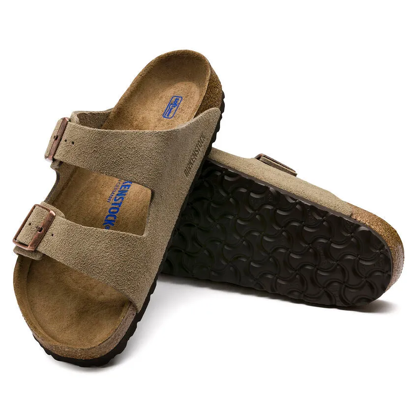 BIRKENSTOCK LADIES ARIZONA SUEDE - TAUPE