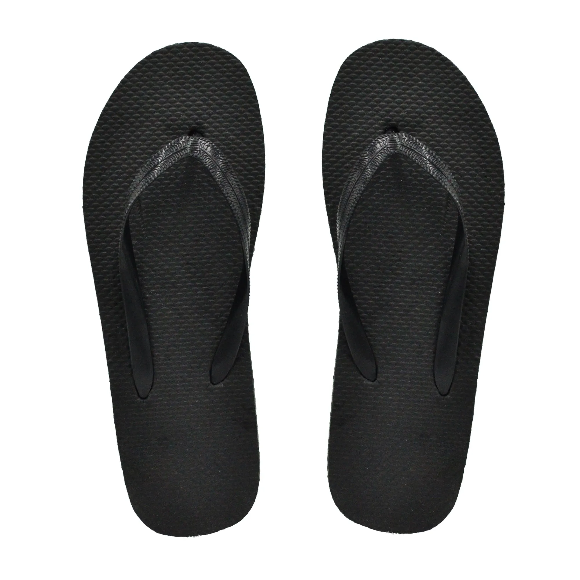 Black Flip Flops (Case of 48 Pairs)