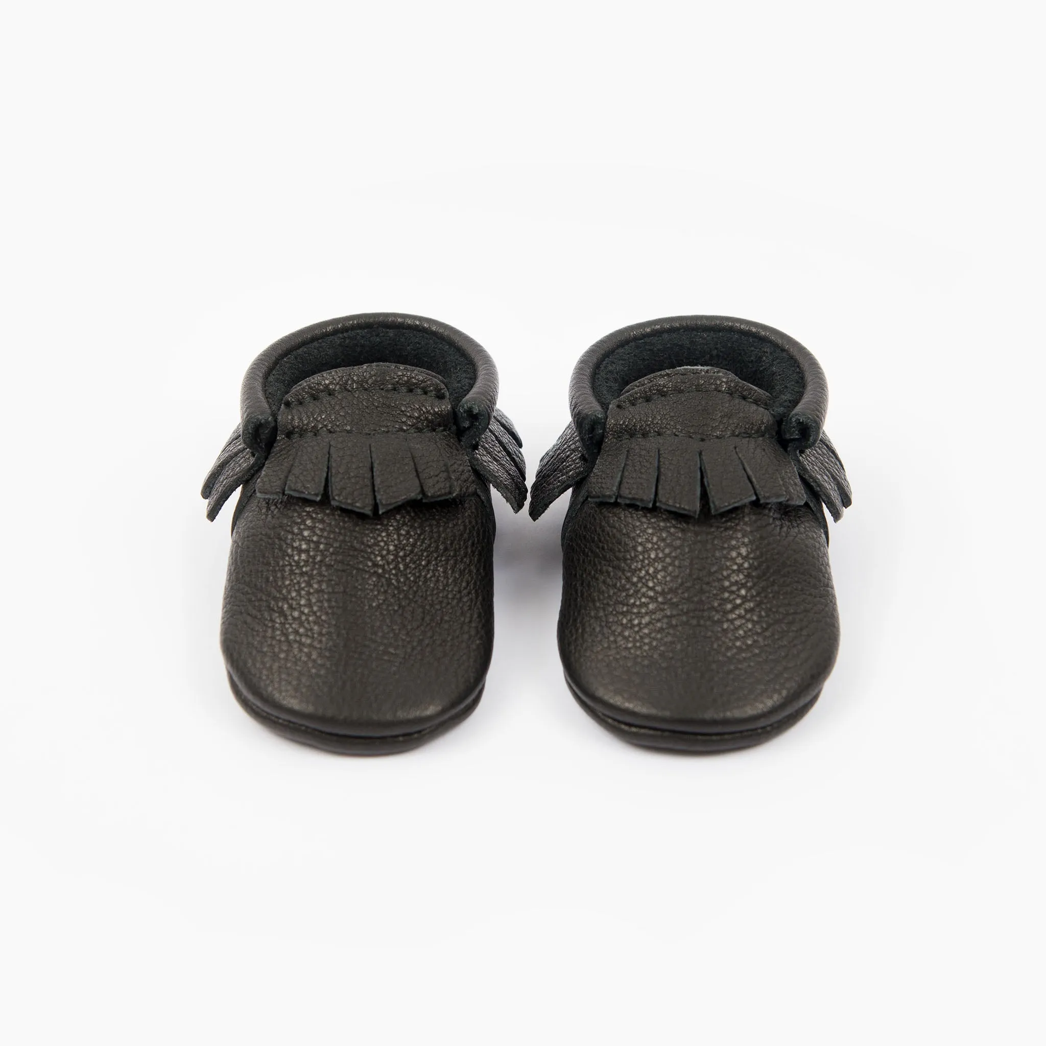 BLACK MOCCASINS