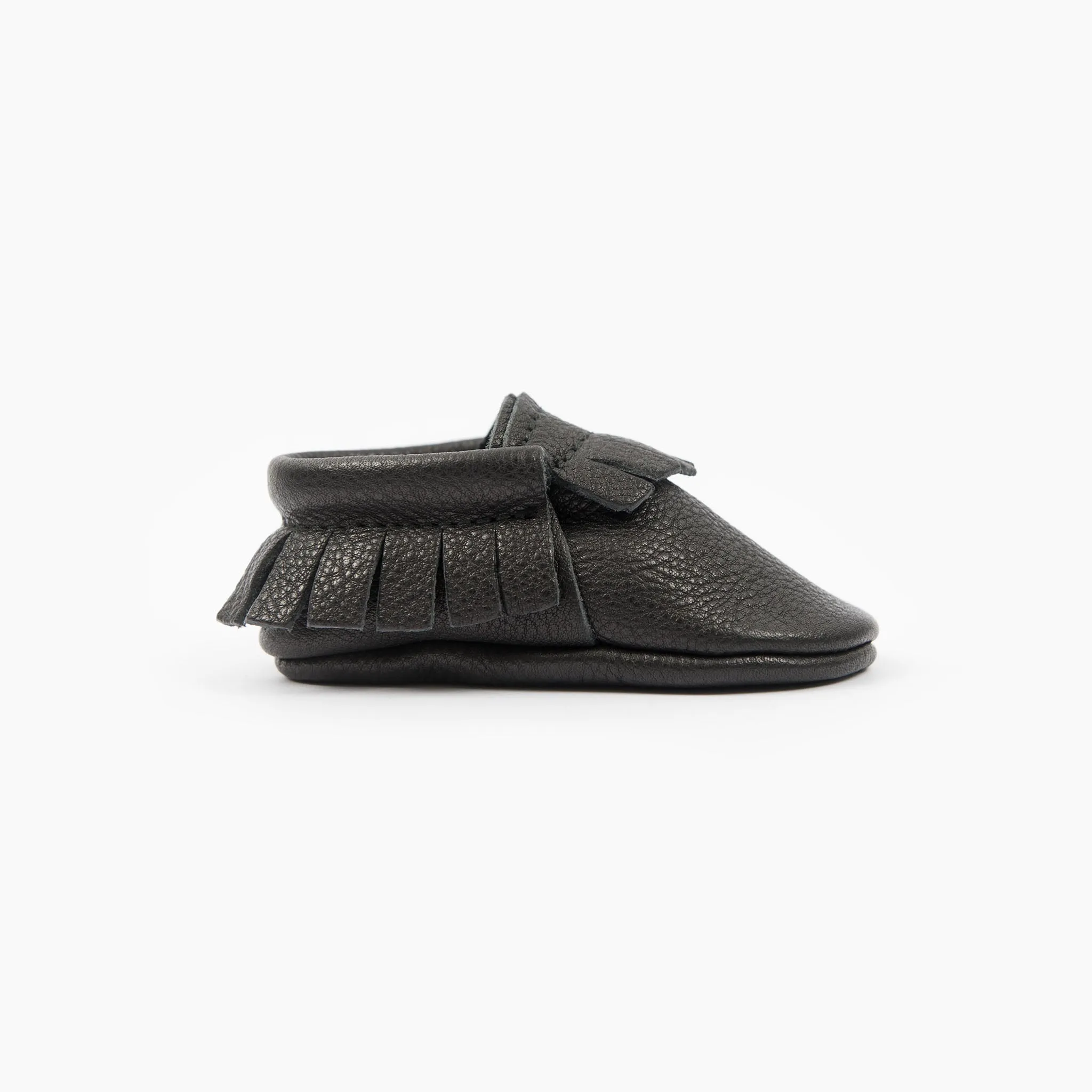BLACK MOCCASINS