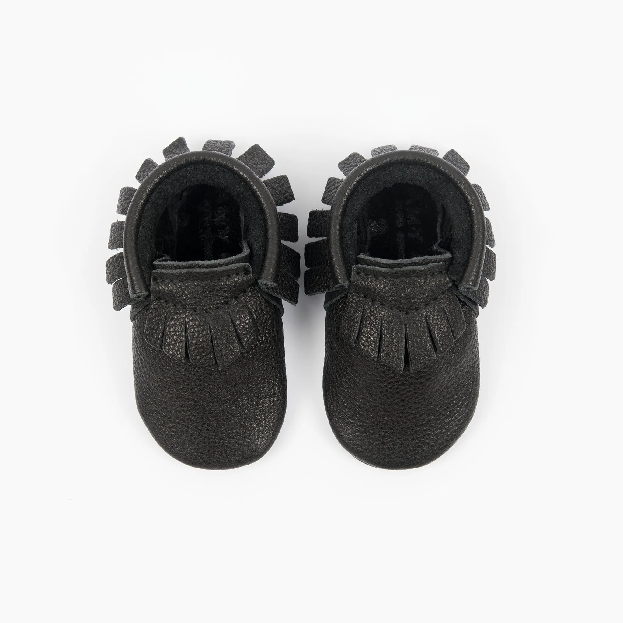 BLACK MOCCASINS