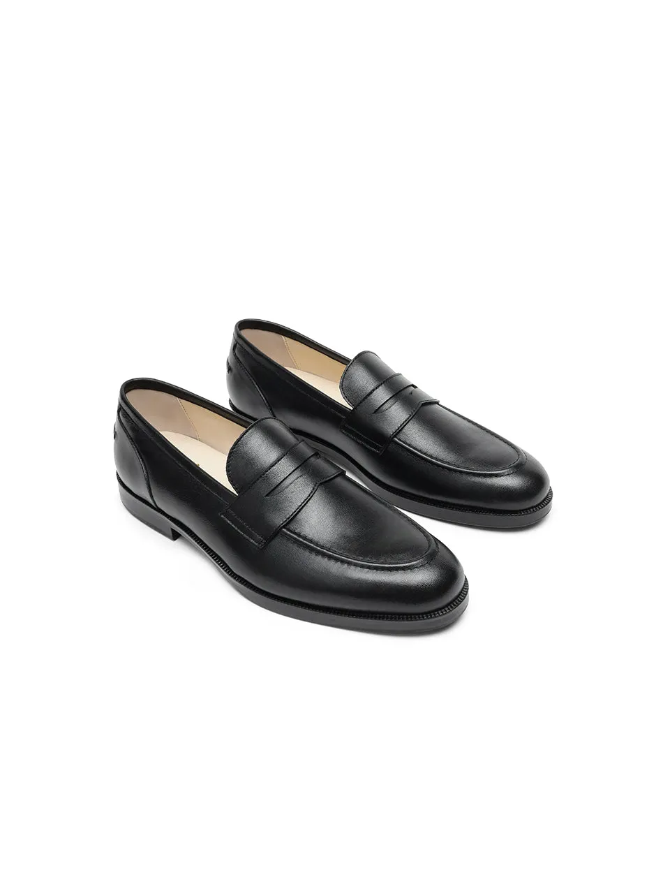 Black Penny Loafer