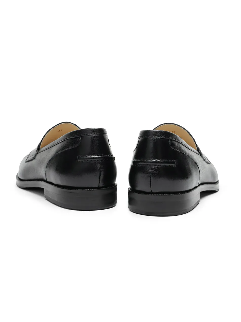 Black Penny Loafer