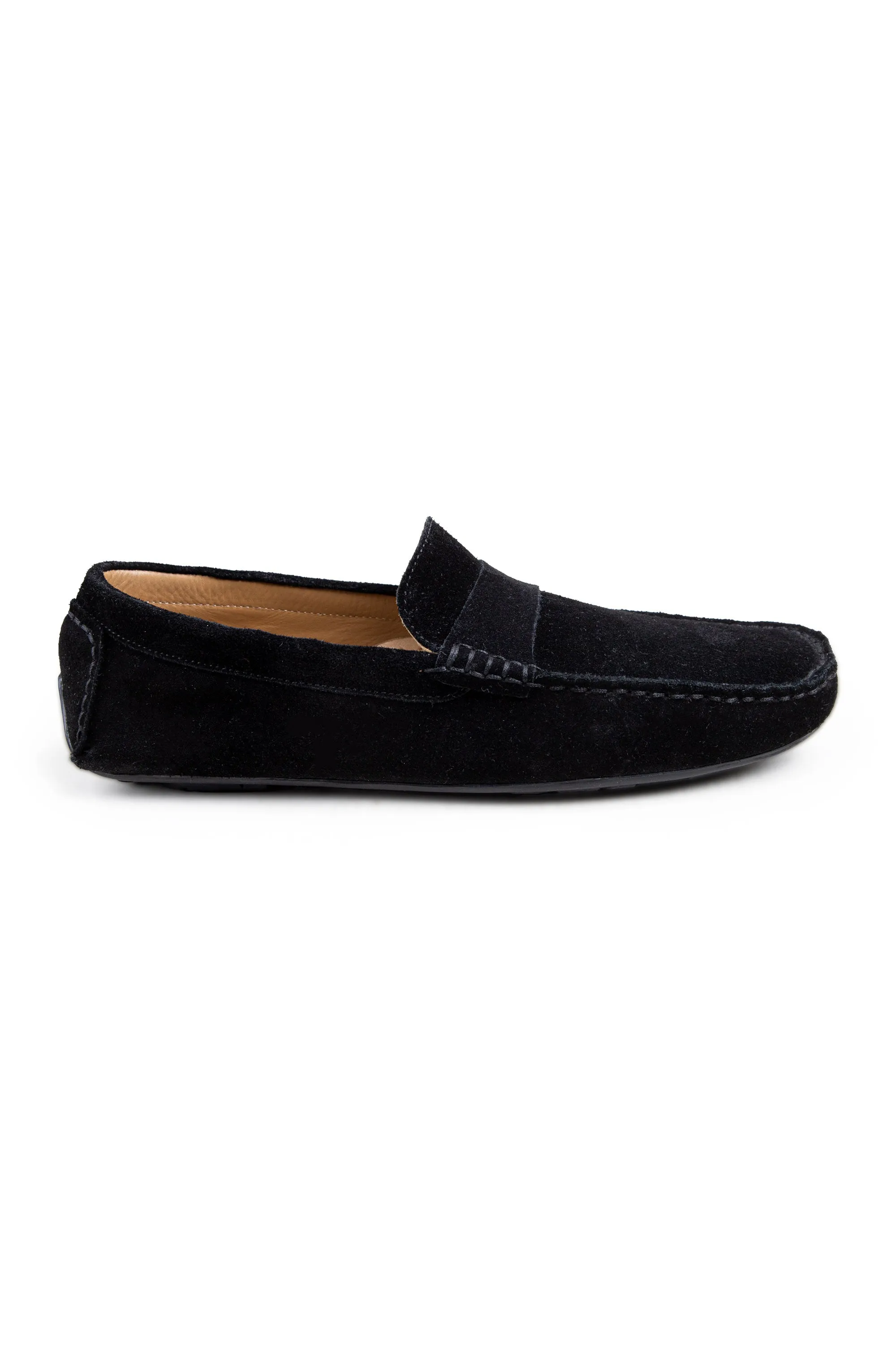 Black Suede Loafers