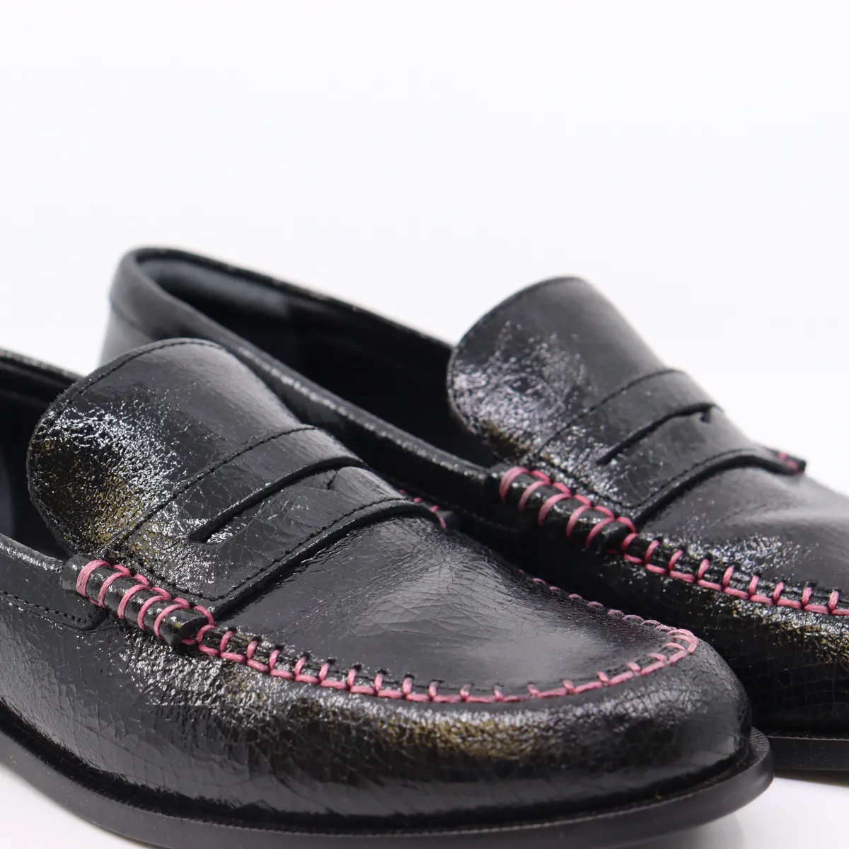 Blanket Stitch Loafer