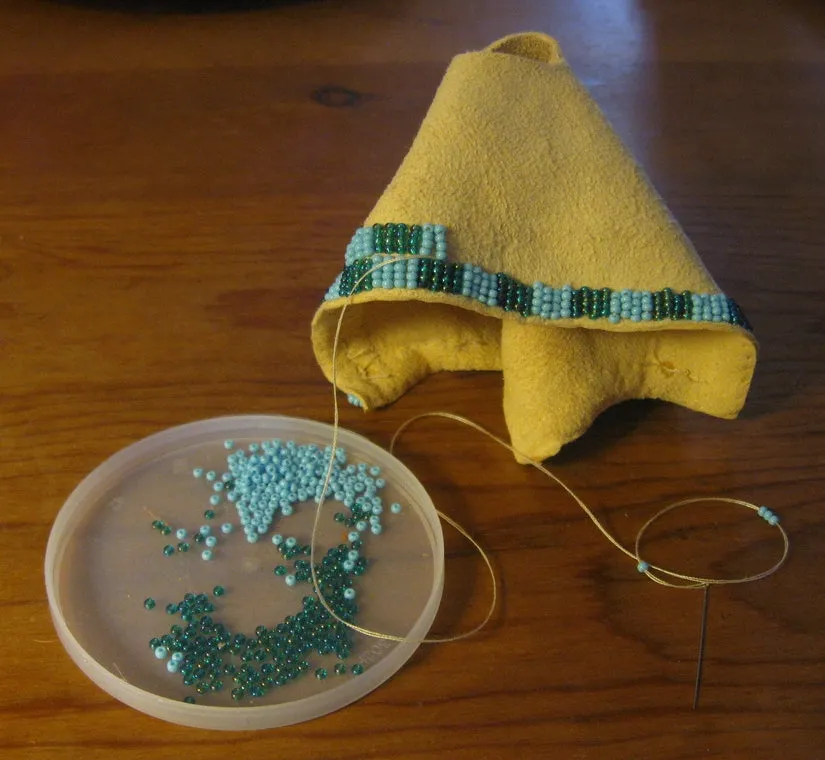 Blue Beads