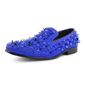 Bolano Men's Spiked Mesa Slip-on Smoking Driving Loafer