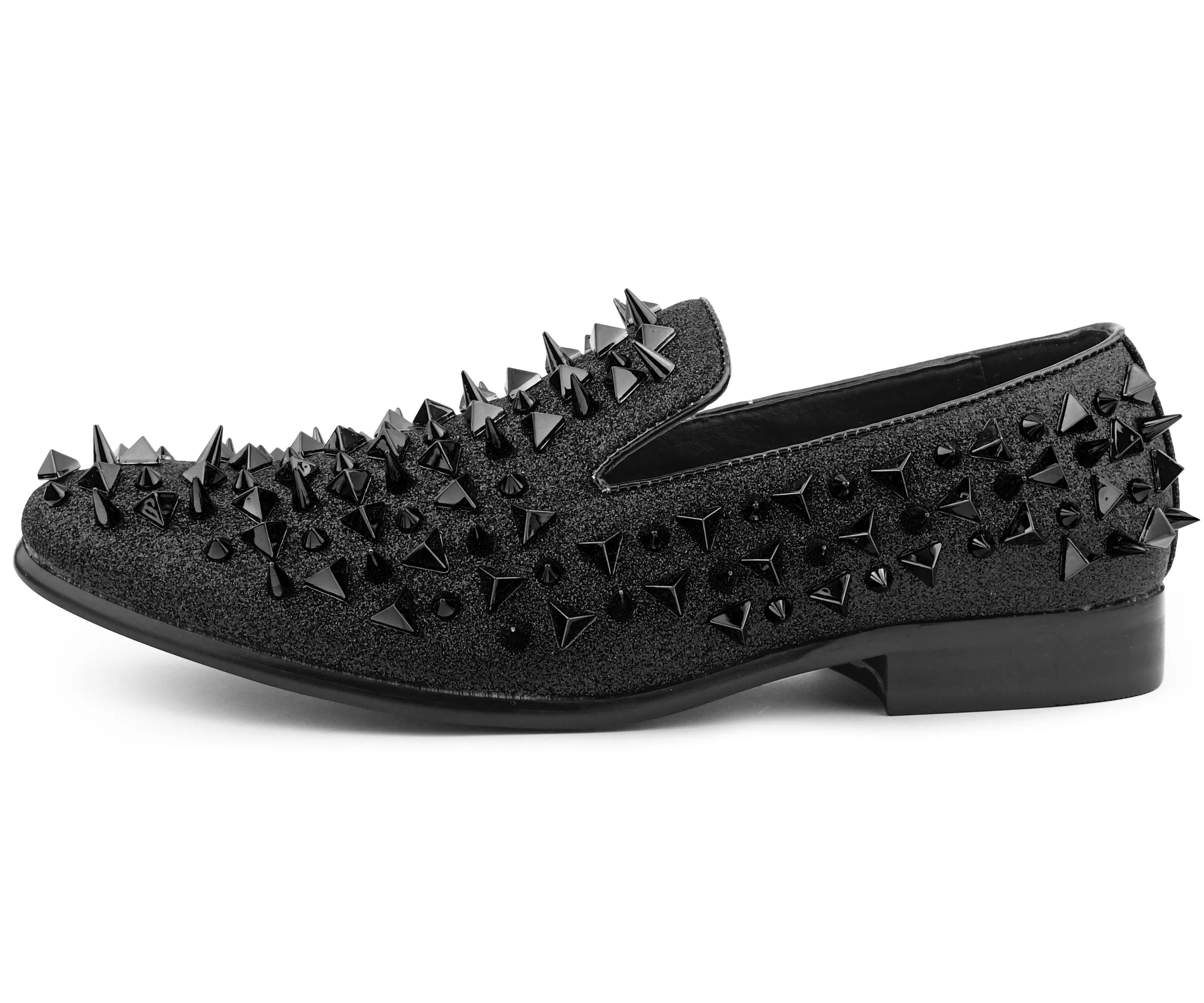 Bolano Men's Spiked Mesa Slip-on Smoking Driving Loafer