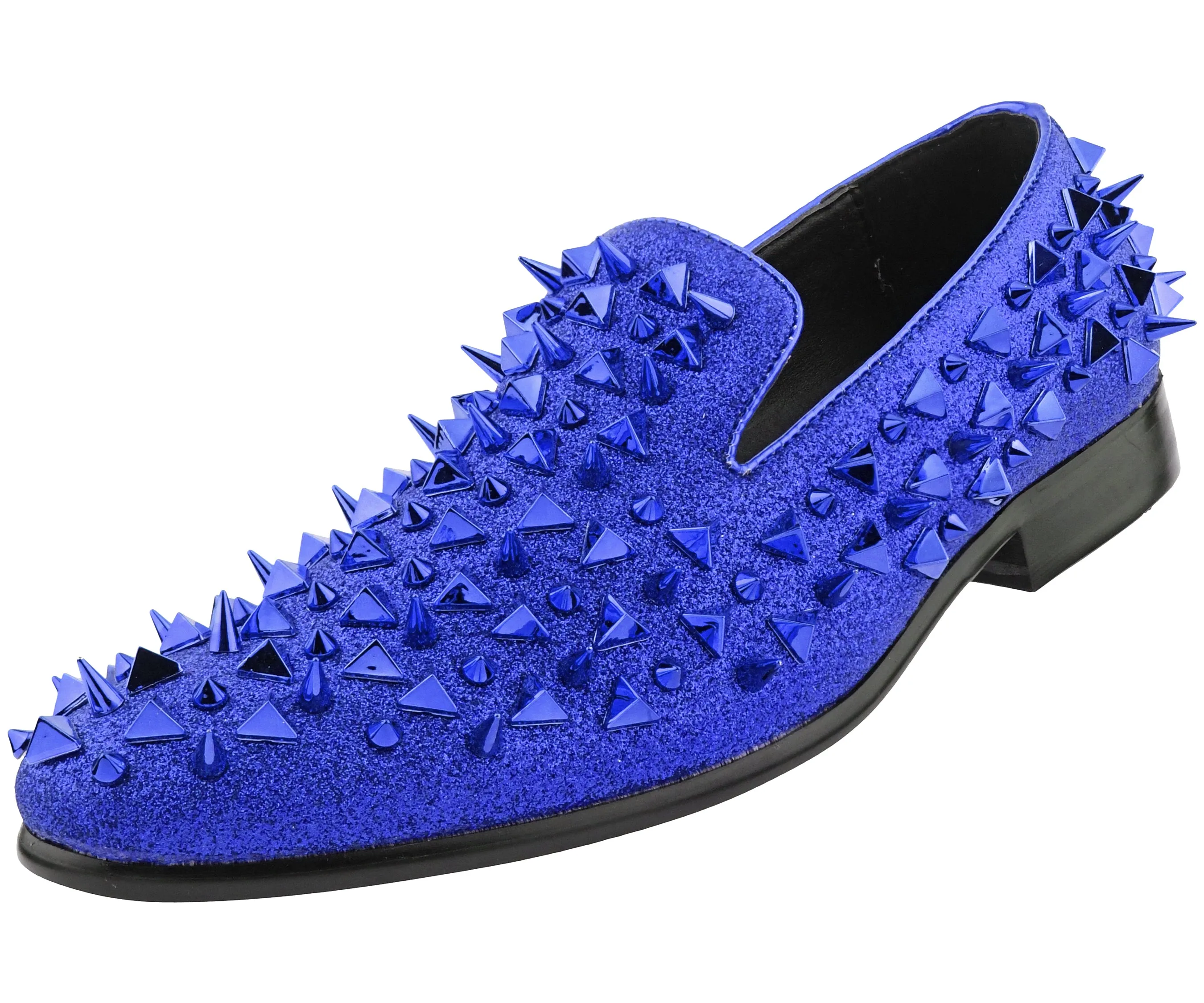 Bolano Men's Spiked Mesa Slip-on Smoking Driving Loafer
