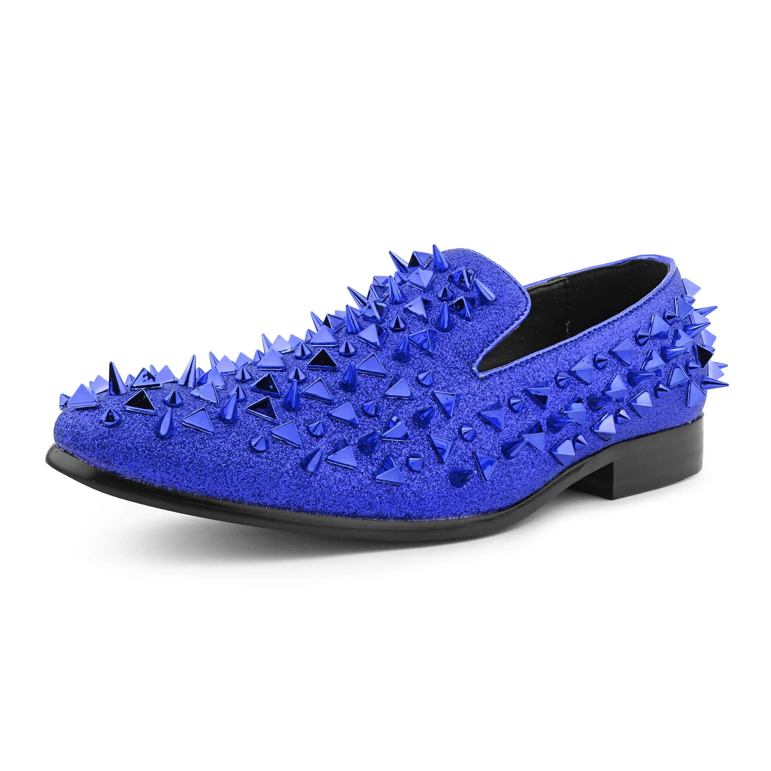 Bolano Men's Spiked Mesa Slip-on Smoking Driving Loafer