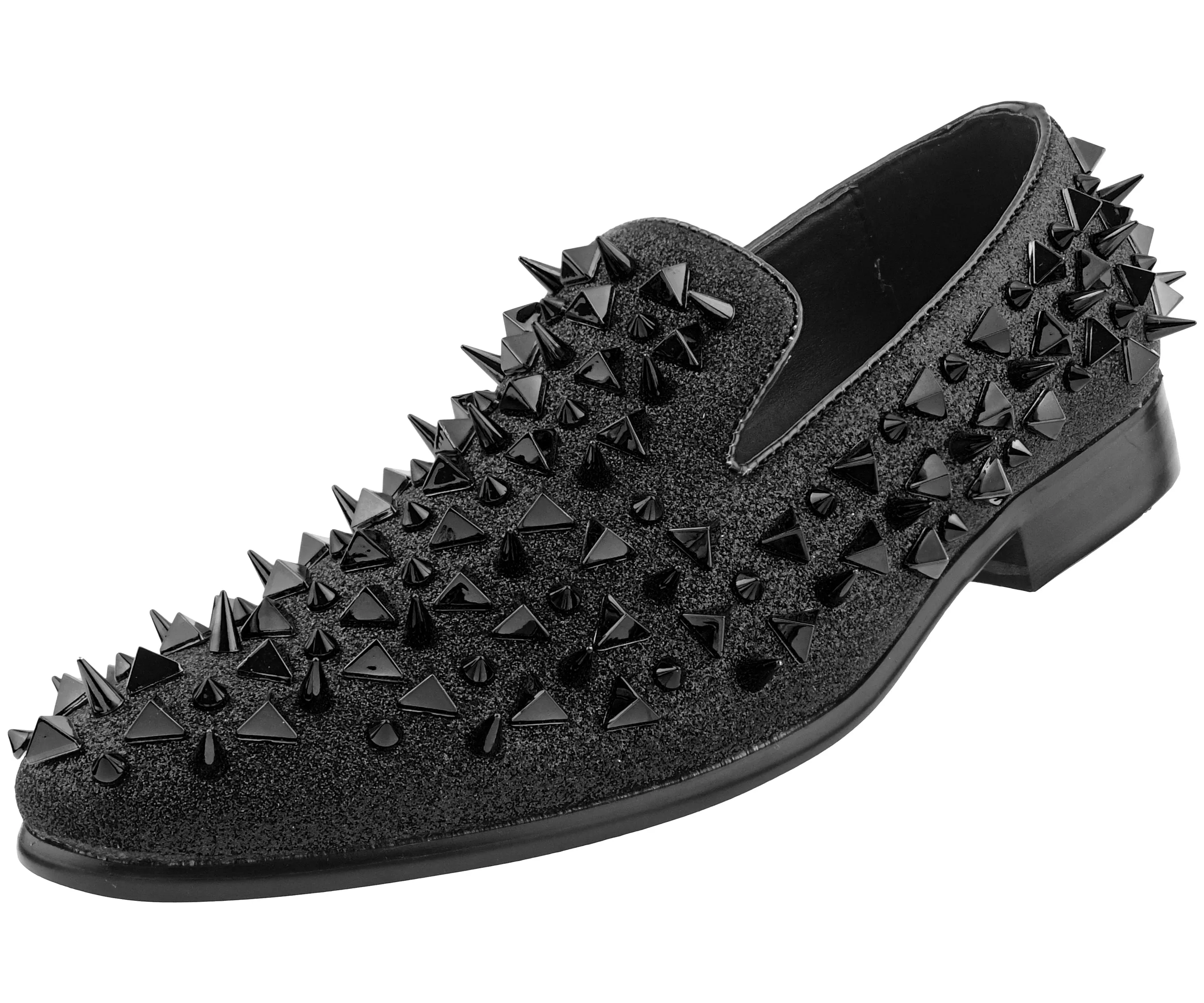 Bolano Men's Spiked Mesa Slip-on Smoking Driving Loafer