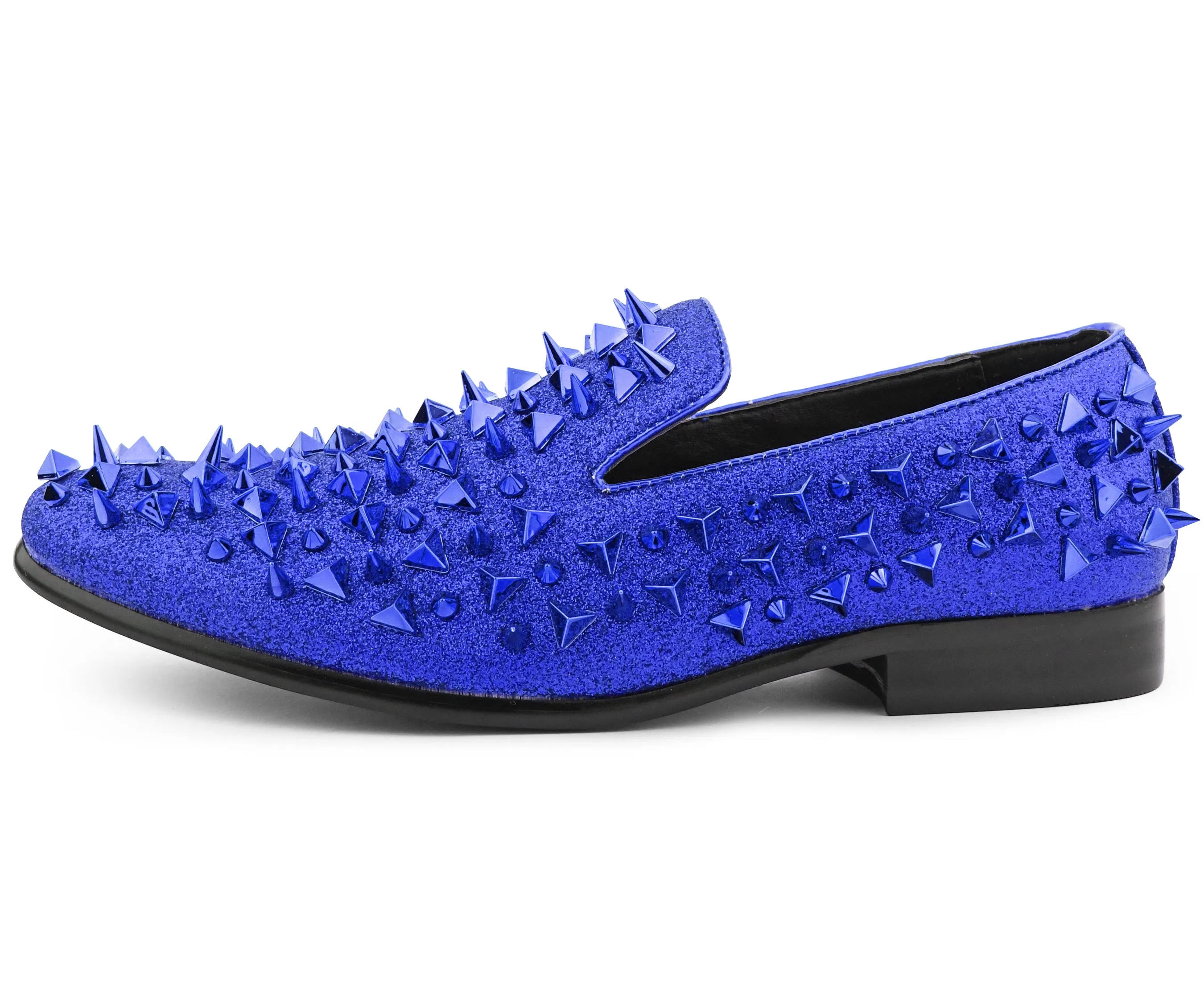 Bolano Men's Spiked Mesa Slip-on Smoking Driving Loafer