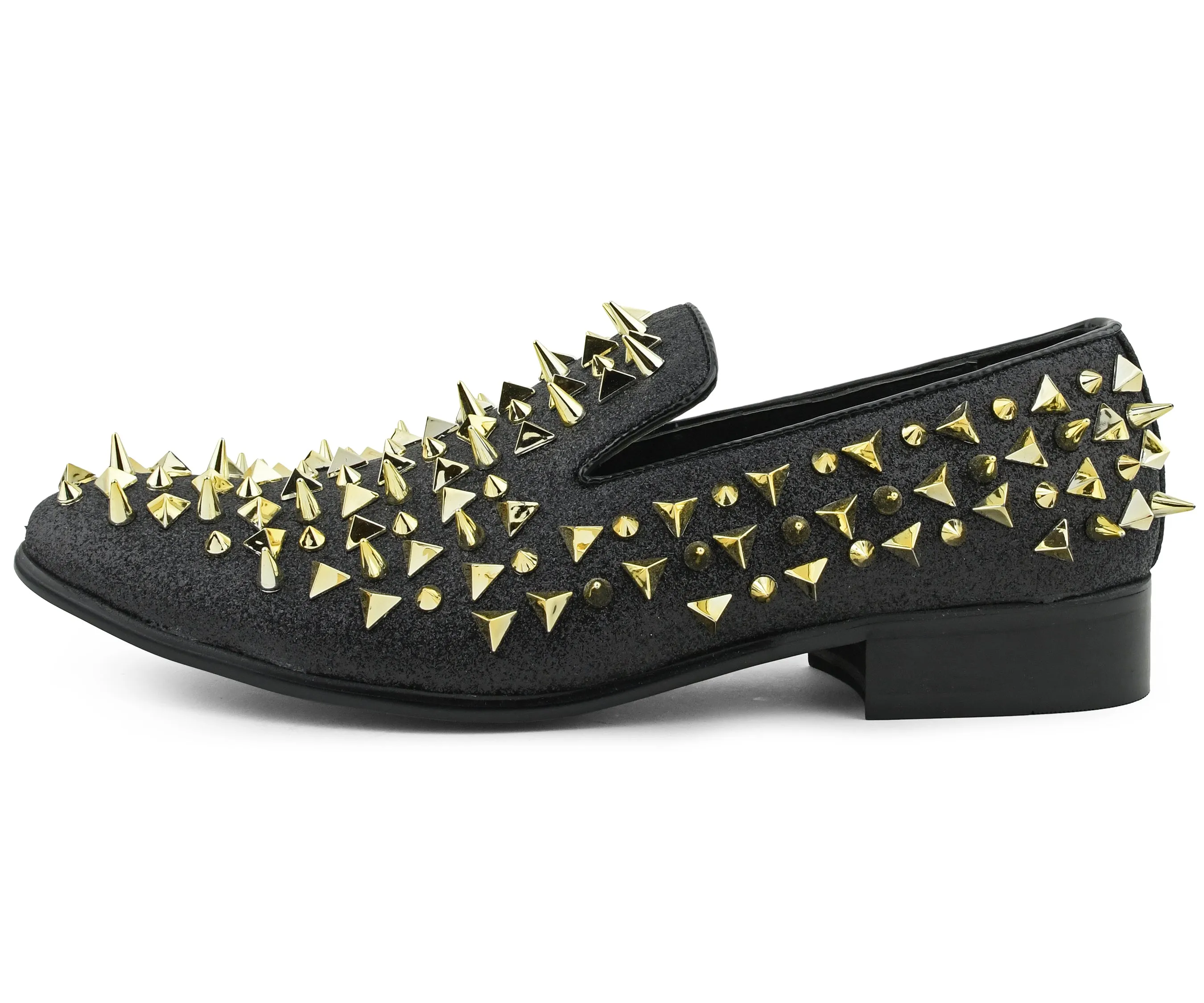 Bolano Men's Spiked Mesa Slip-on Smoking Driving Loafer