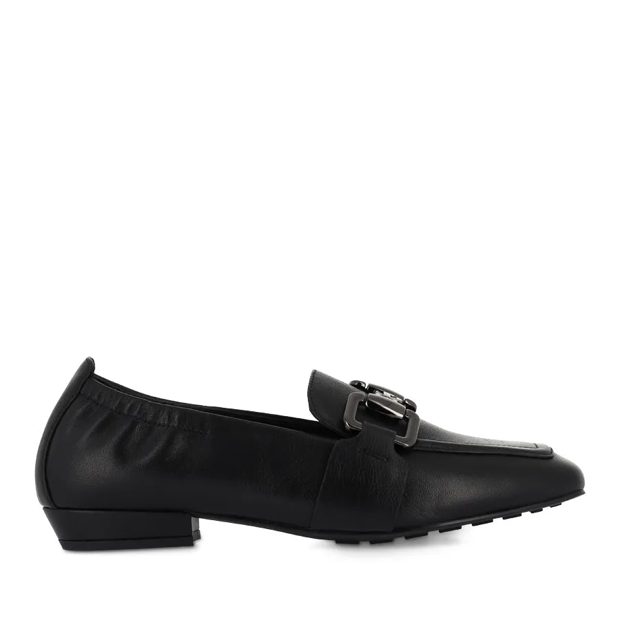 BORGE - BLACK LEATHER