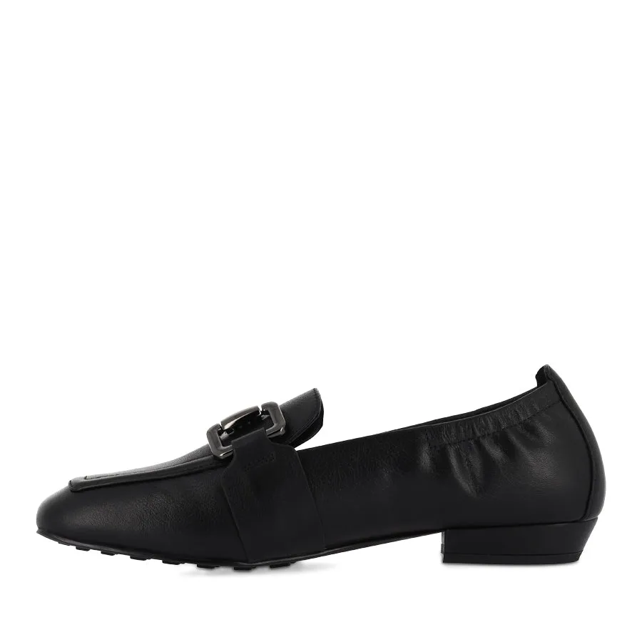 BORGE - BLACK LEATHER