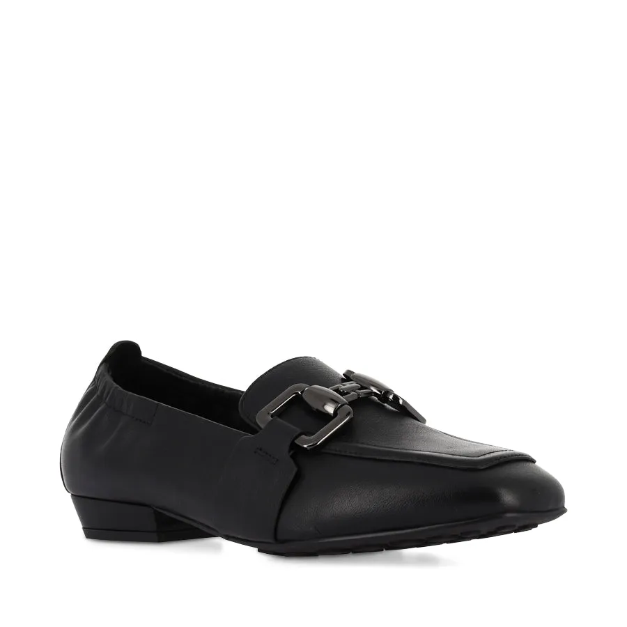 BORGE - BLACK LEATHER